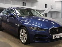 Blue Used 2021 Jaguar XE S Sedan | £17,899 (Fair price)