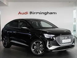 Mythos black, metallic New 2025 Audi Q4 e-tron S-Line SUV | £43,000