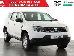 White Used 2019 Dacia Duster Acces SUV | £10,299 (Fair price)