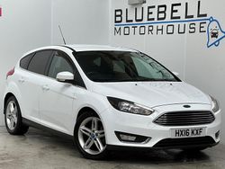 White Used 2016 Ford Focus Titanium Hatchback | £4,995 (Fair price)