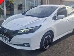 White Used 2022 Nissan Leaf Acenta Hatchback | £11,995 (Fair price)