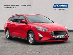 Red Used 2020 Ford Focus Titanium Estate | £13,000 (Fair price)