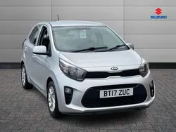 Silver Used 2017 Kia Picanto 2 Hatchback | £6,026 (Fair price)