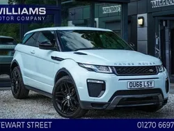 Blue Used 2016 Land Rover Range Rover evoque HSE Dynamic Coupe | £12,990 (Good price)
