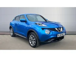 Blue Used 2018 Nissan Juke Tekna SUV | £10,616 (Fair price)