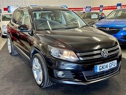 Black Used 2014 VW Tiguan Match SUV | £7,290 (Fair price)