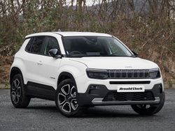 Special solid snow white New 2025 Jeep Avenger Summit SUV | £21,498 (Fair price)