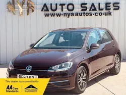 Brown Used 2017 VW Golf VII SE Hatchback | £9,199 (Good price)