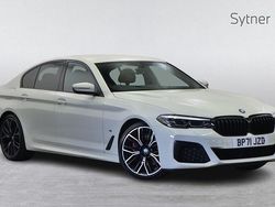 White Used 2022 BMW 520 M Sport | £27,000 (Fair price)