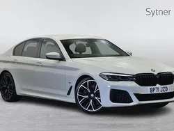 White Used 2022 BMW 520 M Sport | £27,000 (Good price)