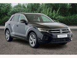 Black Used 2025 VW T-Roc R-line SUV | £28,490 (Fair price)