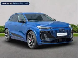 Blue Used 2025 Audi Q6 e-tron Advanced SUV | £66,373 (A bit pricey)