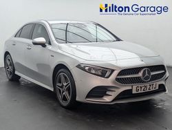 Silver Used 2021 Mercedes A250 AMG Line Premium Sedan | £17,350 (Fair price)