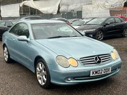 Blue Used 2002 Mercedes CLK320 Elegance Coupe | £1,350