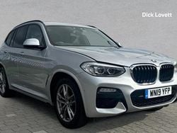Silver Used 2019 BMW X3 M Sport SUV | £25,990 (Good price)