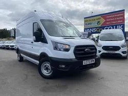 White Used 2023 Ford Transit S Van | £16,995 (A bit pricey)