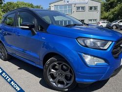 Blue Used 2020 Ford Ecosport ST-Line SUV | £11,999 (Fair price)