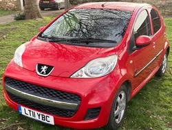 Red Used 2011 Peugeot 107 Envy Hatchback | £2,995 (Fair price)