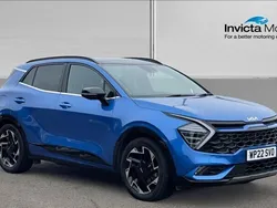 Blue Used 2022 Kia Sportage GT-Line S SUV | £30,300 (Fair price)