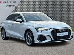 White Used 2021 Audi A3 S-Line Hatchback | £20,700 (Fair price)