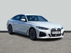 White Used 2023 BMW 420 Gran Coupé M Sport Coupe | £29,990 (Fair price)