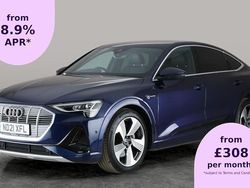Used 2022 Audi e-tron Sportback S-Line SUV | £21,352 (Super price)