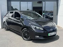 Black Used 2022 Nissan Leaf N-Connecta Hatchback | £10,495