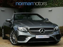 Grey Used 2018 Mercedes E220 AMG line Cabriolet | £22,995 (Fair price)