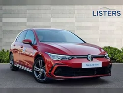 Kings red Used 2022 VW Golf VIII R-line Hatchback | £21,900 (Fair price)