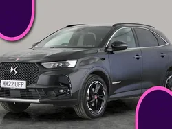 Black Used 2021 DS Automobiles DS7 Crossback Performance Line Plus SUV | £18,304 (Fair price)