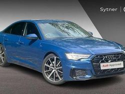 Blue Used 2024 Audi A6 Black Edition Sedan | £31,500 (Fair price)
