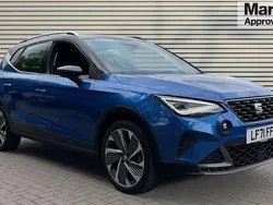 Blue Used 2021 Seat Arona FR Sport SUV | £14,725 (Fair price)