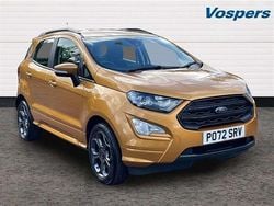 Yellow Used 2022 Ford Ecosport ST-Line SUV | £14,200 (Fair price)