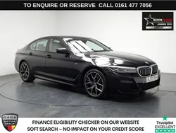 Black Used 2021 BMW 520 M Sport Sedan | £21,890 (Fair price)