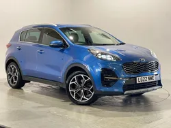 Blue Used 2022 Kia Sportage GT-Line SUV | £17,699 (Super price)