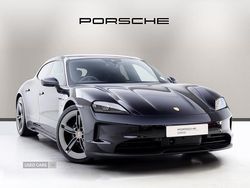 Black Used 2025 Porsche Taycan Sport Turismo Sedan | £77,950