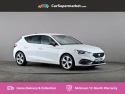 White Used 2022 Seat Leon FR Hatchback | £15,397 (Fair price)