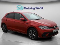 Red Used 2022 VW Polo R-line Hatchback | £18,570 (Fair price)