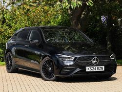 Black Used 2024 Mercedes CLA220 AMG Line Premium Plus Sedan | £33,998 (A bit pricey)
