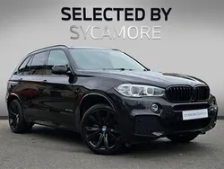 Ruby black Used 2016 BMW X5 M Sport SUV | £20,995 (Fair price)