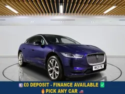 Blue Used 2021 Jaguar I-Pace SUV | £15,549 (Fair price)