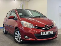 Red Used 2013 Toyota Yaris Multidrive S Hatchback | £6,995 (Good price)