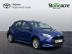 Blue Used 2022 Toyota Yaris Hybrid Hatchback | £16,250 (Good price)