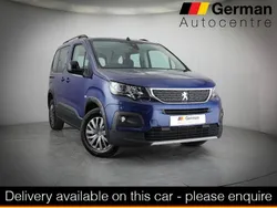 Blue Used 2021 Peugeot Rifter Allure MPV | £16,200 (Fair price)