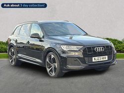 Black Used 2023 Audi Q7 Black Edition SUV | £49,990 (Fair price)