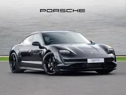 Black Used 2021 Porsche Taycan Sedan | £51,990 (Expensive)