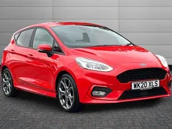 Race red Used 2020 Ford Fiesta ST-Line Hatchback | £10,495 (Fair price)