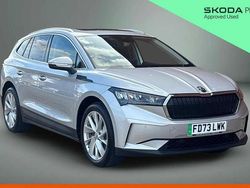 Brilliant silver metallic Used 2023 Skoda Enyaq iV ecoSuite SUV | £27,500 (Fair price)