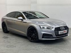 Silver Used 2017 Audi A5 S-Line Coupe | £13,445 (Expensive)