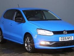 Blue Used 2015 VW Polo Design Hatchback | £4,390 (Fair price)